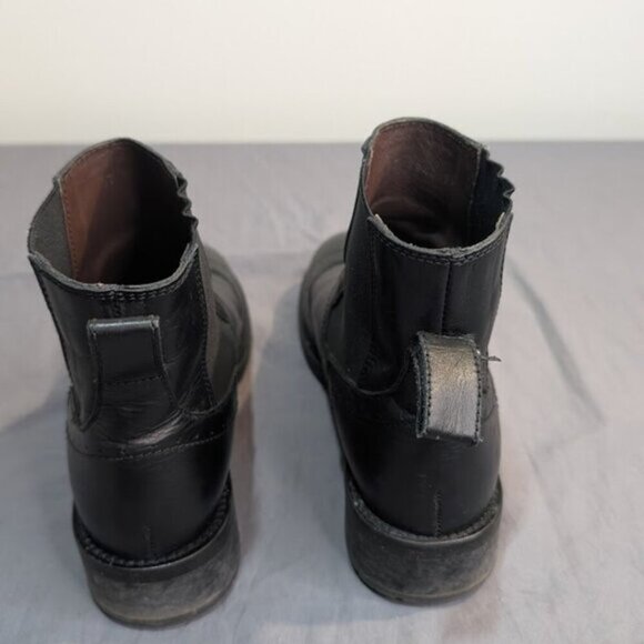 Boemos Italy Wingtip Chelsea Slip On Boots Women Size 38 - Picture 6 of 10